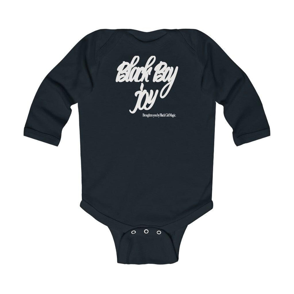 Black Boy Joy Infant Long Sleeve Onesie
