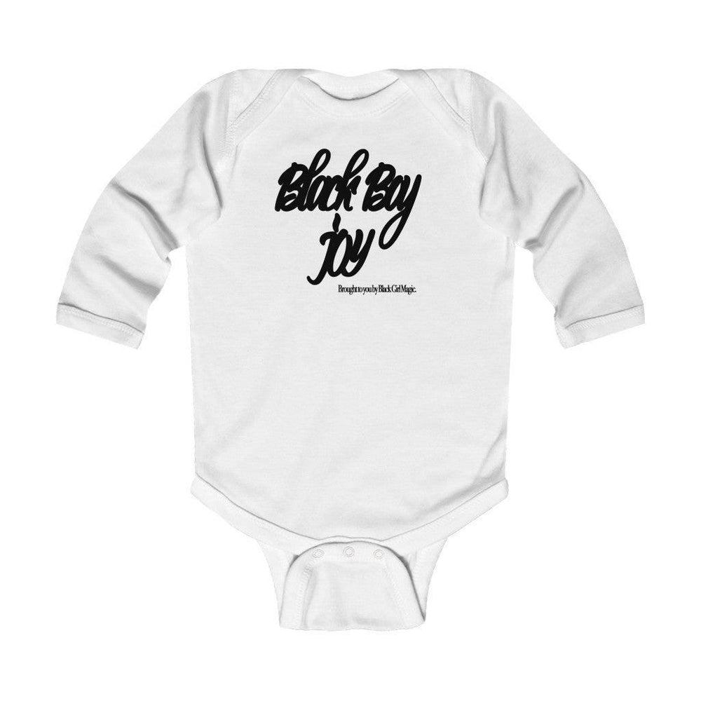 Black Boy Joy Infant Long Sleeve Onesie