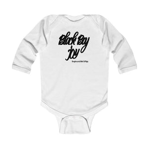 Black Boy Joy Infant Long Sleeve Onesie