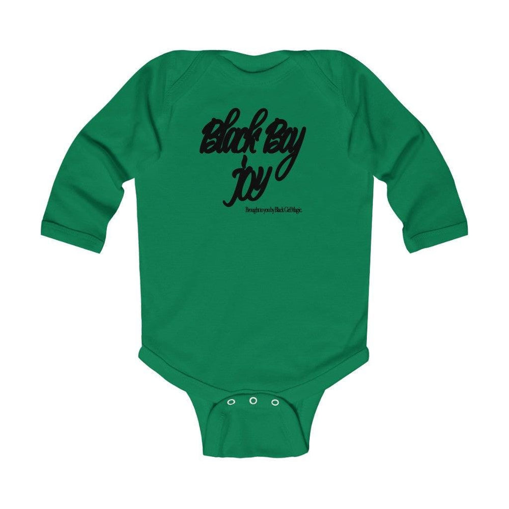 Black Boy Joy Infant Long Sleeve Onesie