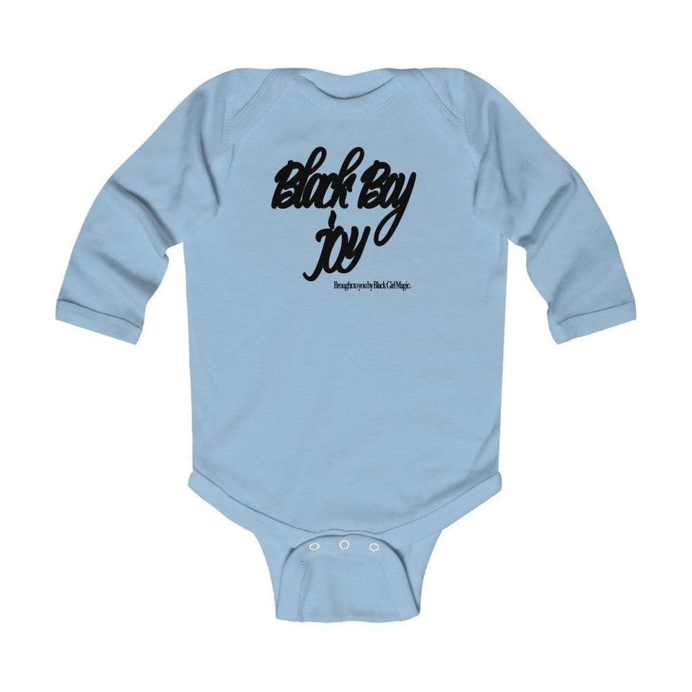 Black Boy Joy Infant Long Sleeve Onesie