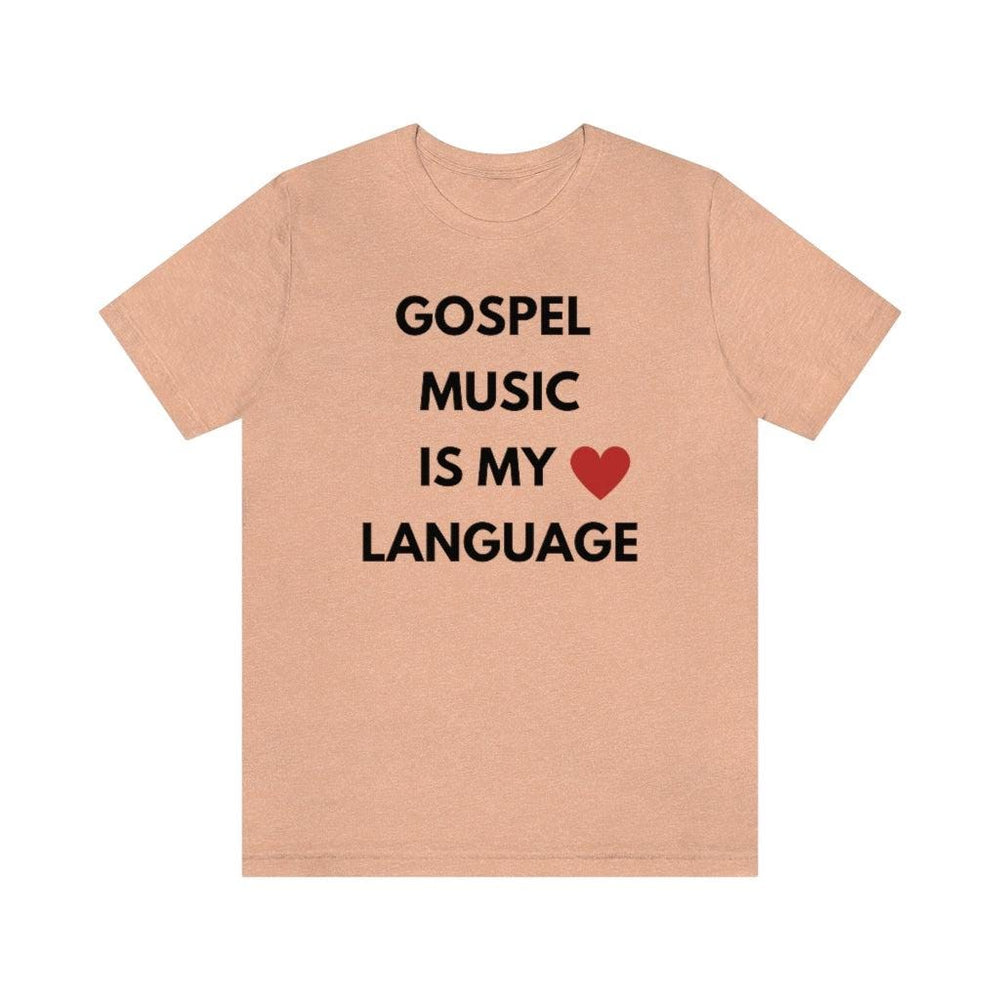 Gospel is My Love Language Unisex Tee