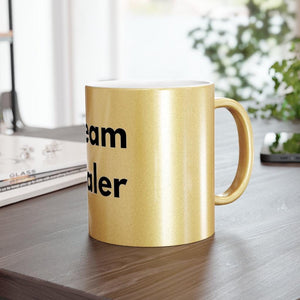 Dream Dealer Metallic Mug (Silver\Gold)