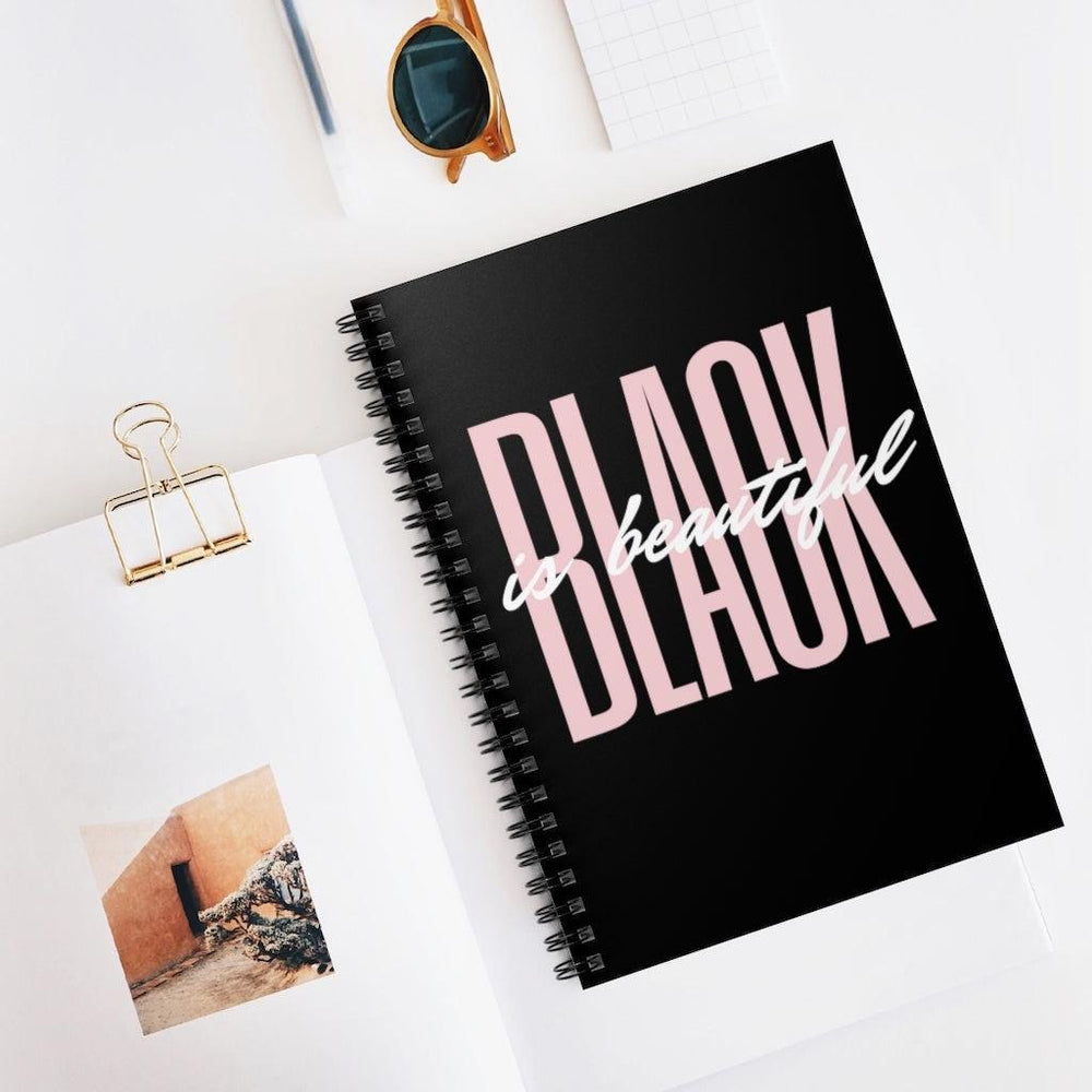 Black is Beautiful Notebook - Ruled Line