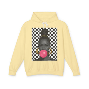 Bubble Gum Bubble Gum Make a Wish - Unisex Lightweight Hooded Sweatshirt