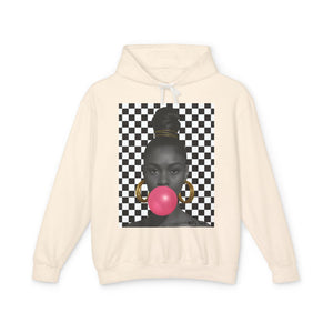 Bubble Gum Bubble Gum Make a Wish - Unisex Lightweight Hooded Sweatshirt