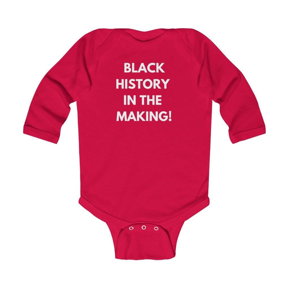Black History in the Making Infant Long Sleeve Onesie