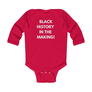 Black History in the Making Infant Long Sleeve Onesie