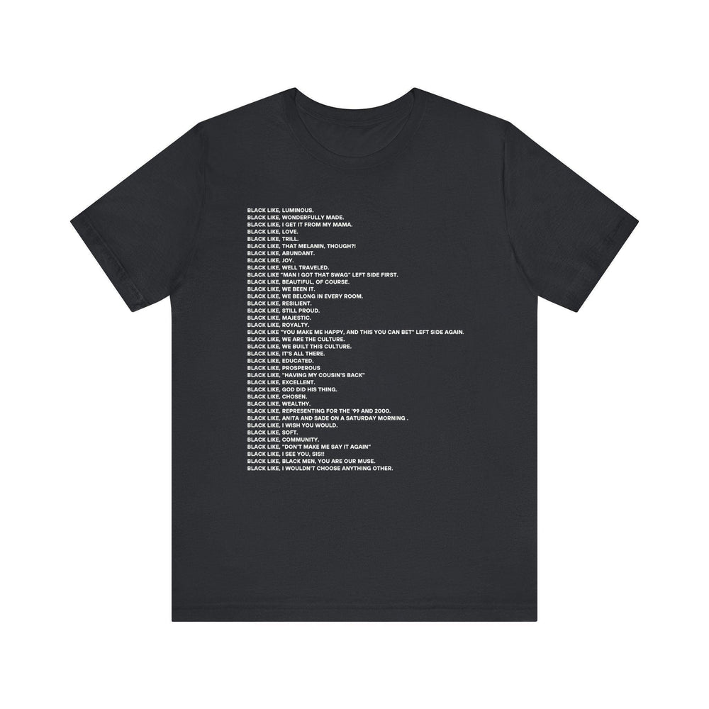 Black Like... Unisex Heavy Cotton Tee