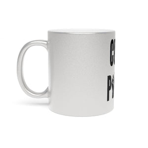 CURL POWER Metallic Mug (Silver / Gold)