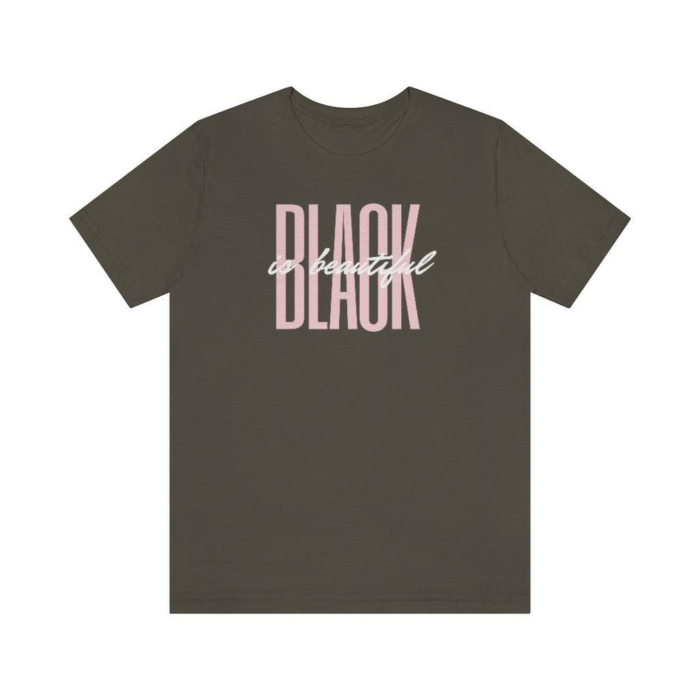 Black is Beautiful! Unisex Short Sleeve Tee
