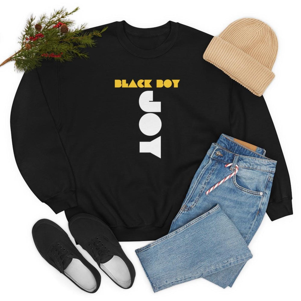Black Boy Joy Unisex Crewneck Sweatshirt