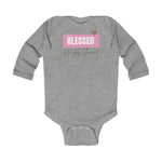 Blessed and Highly Flavored Infant Long Sleeve Onesie