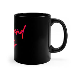 Weekend Vibes 11oz Black Mug