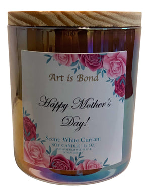 Mother&#39;s Day Gift Box Featuring 3 Candles fit for a Queen!