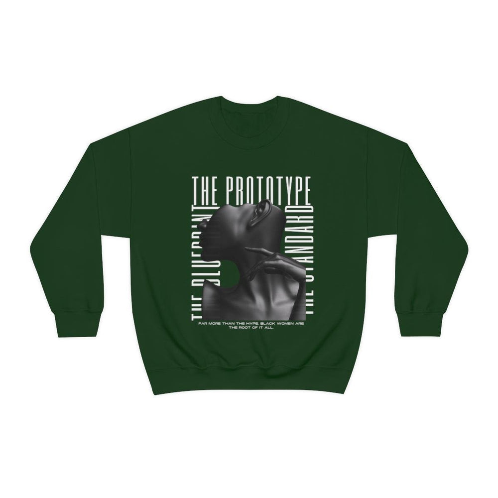 The Prototype, The Blueprint & The Standard Unisex Crewneck Sweatshirt