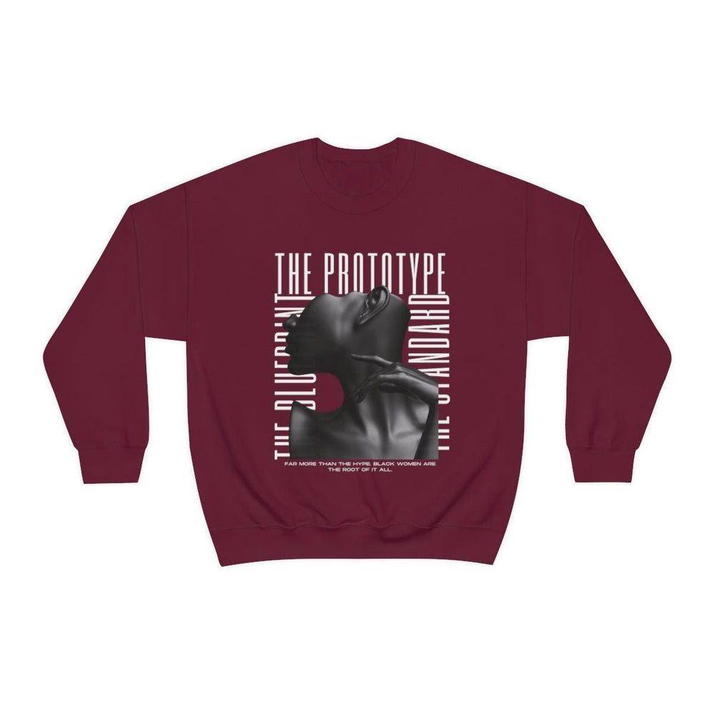 The Prototype, The Blueprint & The Standard Unisex Crewneck Sweatshirt
