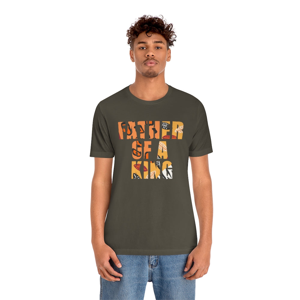 Father of a King Unisex Heavy Cotton Tee