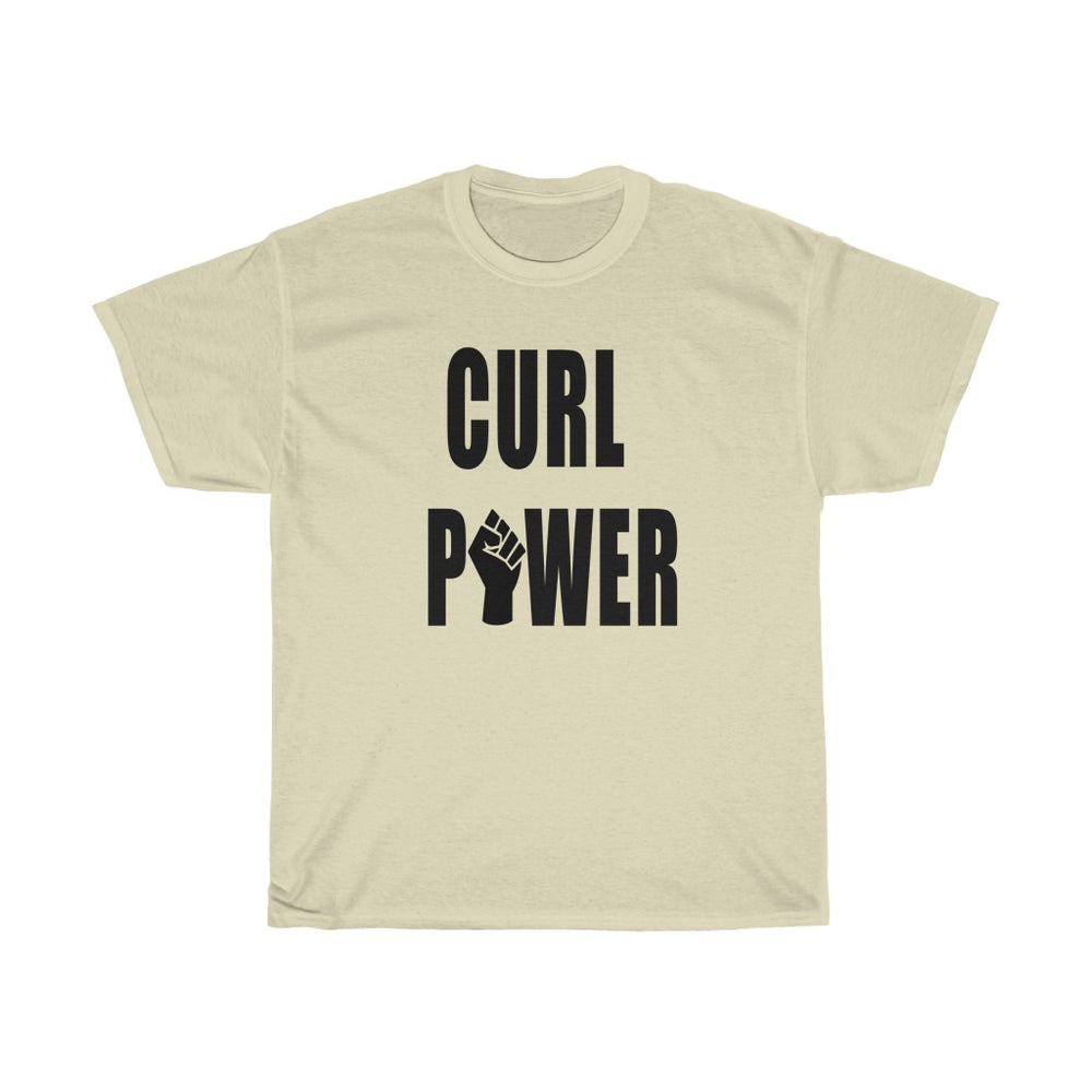 CURL POWER Unisex Heavy Cotton Tee