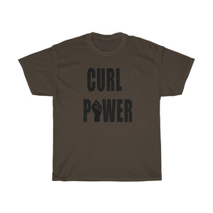 CURL POWER Unisex Heavy Cotton Tee