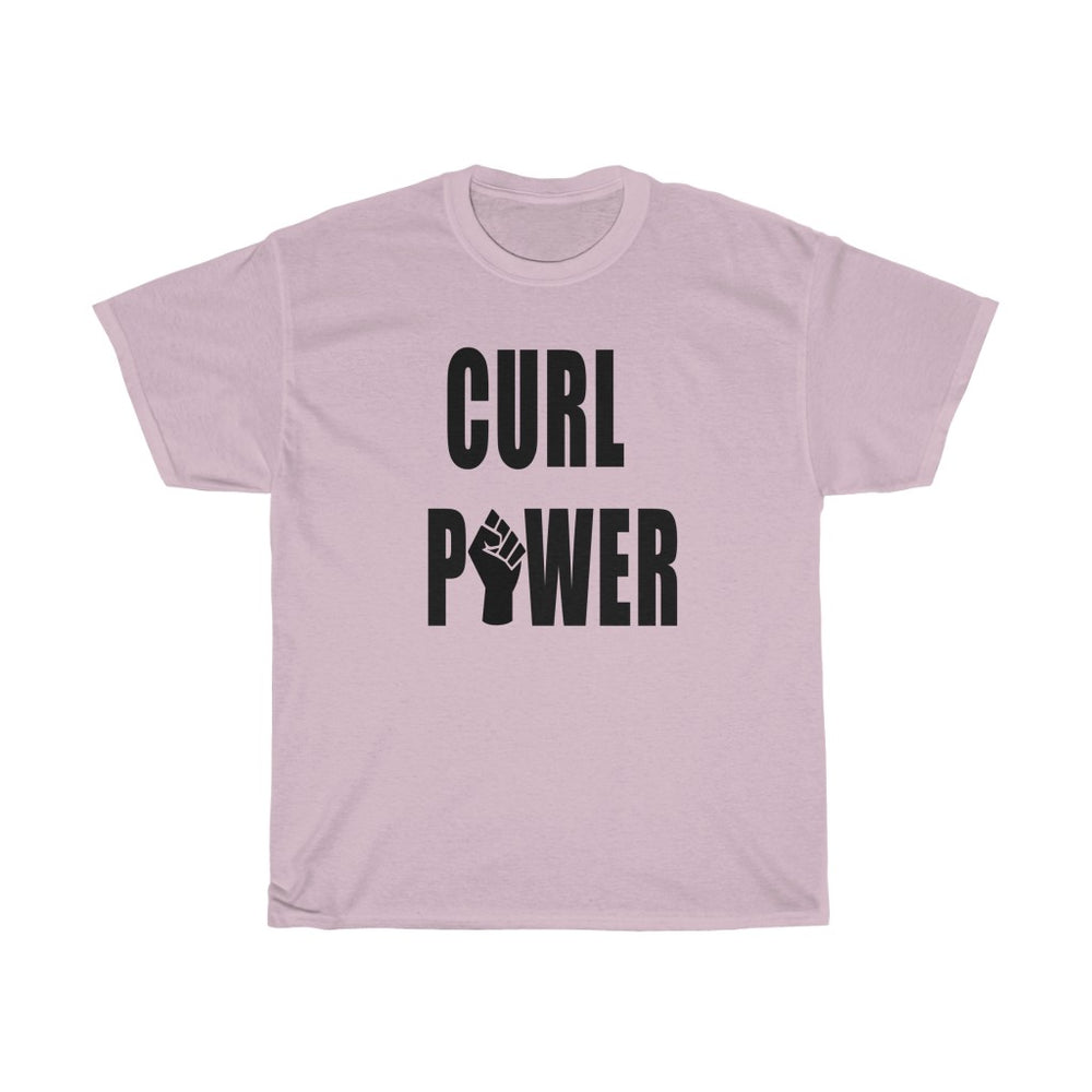 CURL POWER Unisex Heavy Cotton Tee