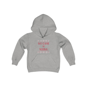 We Came to Sleigh Family - Youth Heavy Blend Hooded Sweatshirt