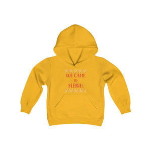 We Came to Sleigh Family - Youth Heavy Blend Hooded Sweatshirt