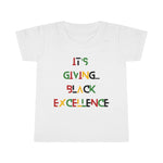 It's Giving Black Excellence Toddler Tee.
