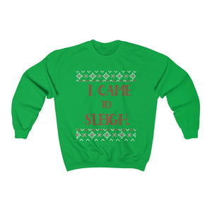 I CAME TO SLEIGH  - Individual - Adult Unisex Heavy Blend™ Crewneck Sweatshirt