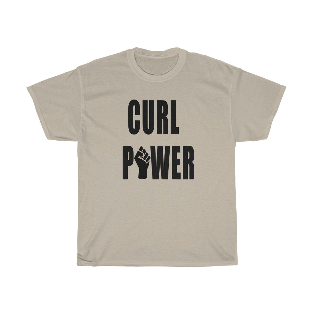 CURL POWER Unisex Heavy Cotton Tee