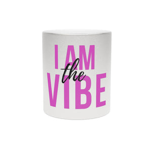 I am the Vibe 11OZ Metallic Mug (Silver / Gold)