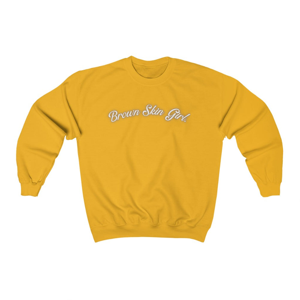 Brown Skin Girl Crewneck Sweatshirt
