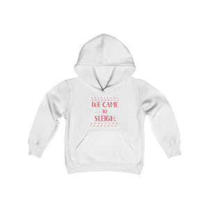 We Came to Sleigh Family - Youth Heavy Blend Hooded Sweatshirt
