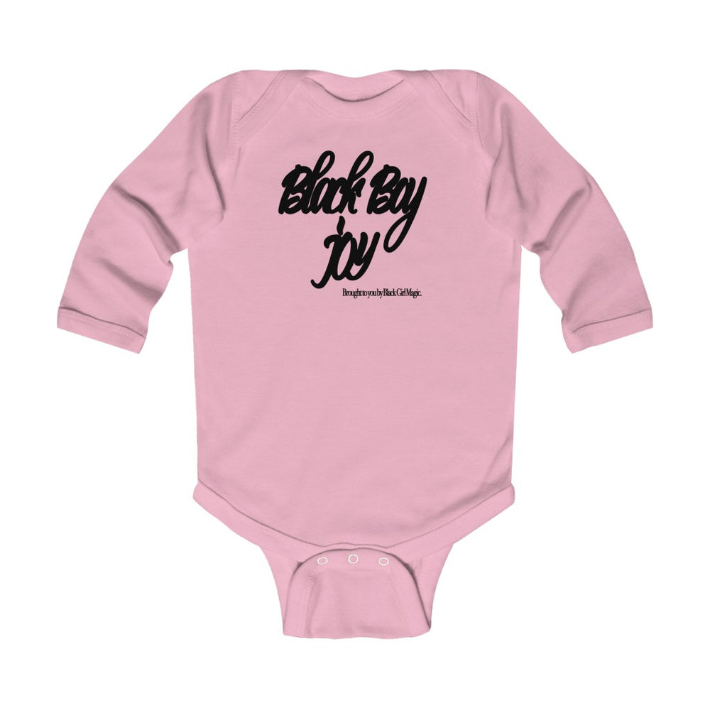 Black Boy Joy Infant Long Sleeve Onesie