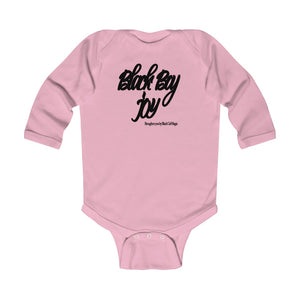 Black Boy Joy Infant Long Sleeve Onesie