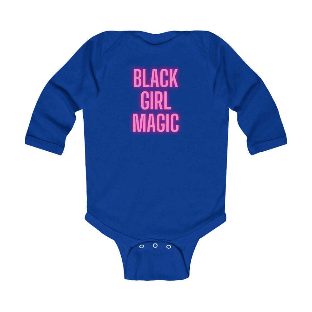 Black Girl Magic Infant Long Sleeve Onesie