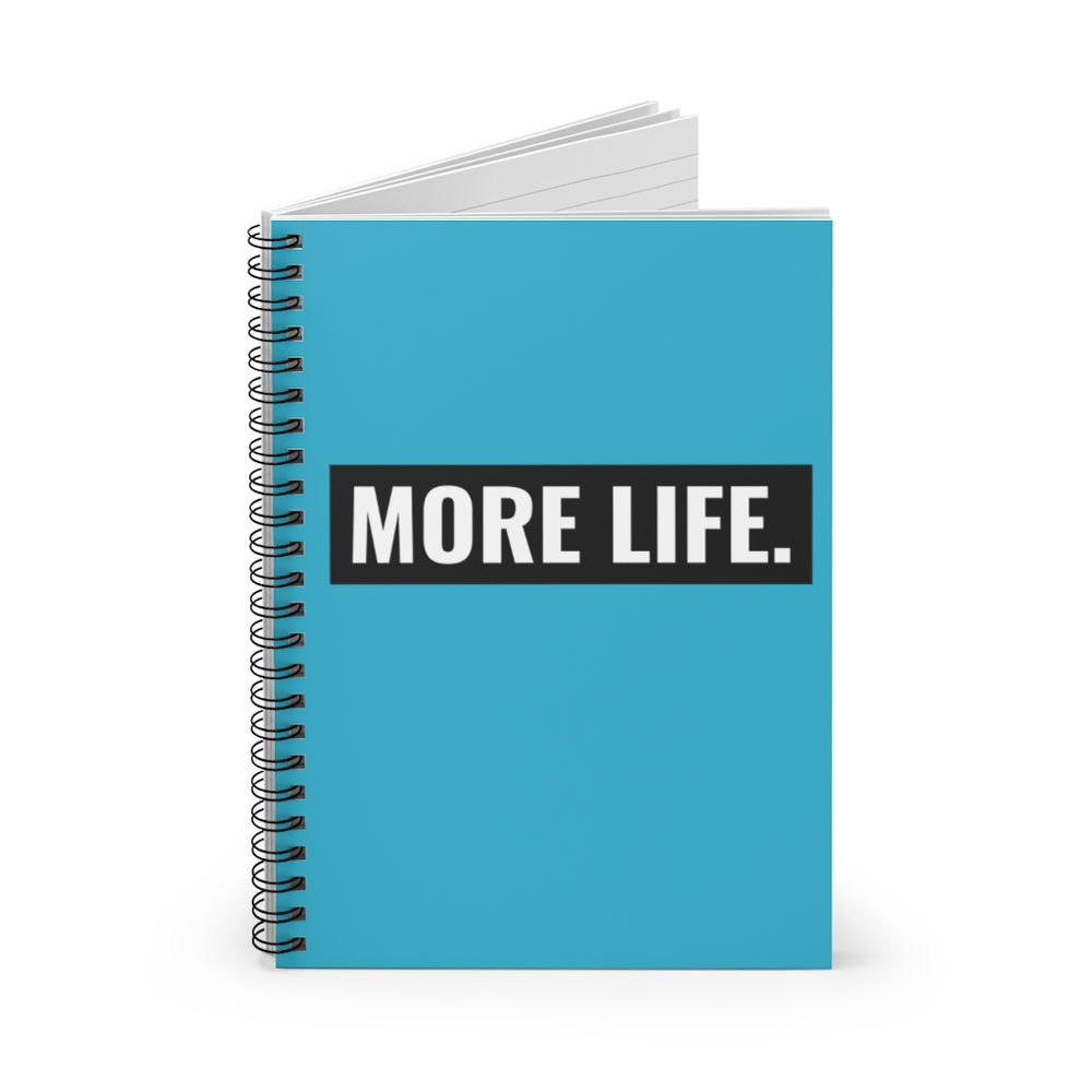 More Life Notebook - Ruled Line
