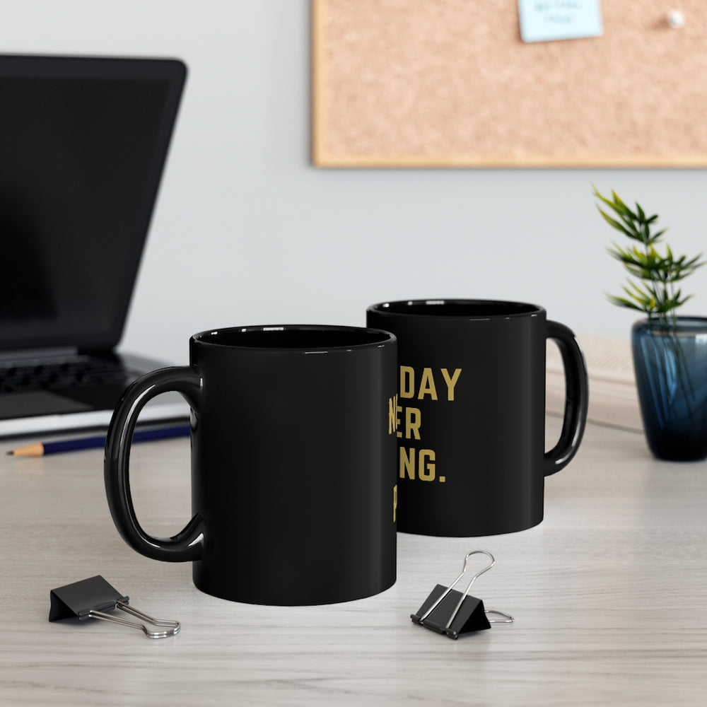 
            
                Load image into Gallery viewer, &amp;quot;Not a Day Over Popping&amp;quot; Birthday Mug 11oz Black Mug
            
        