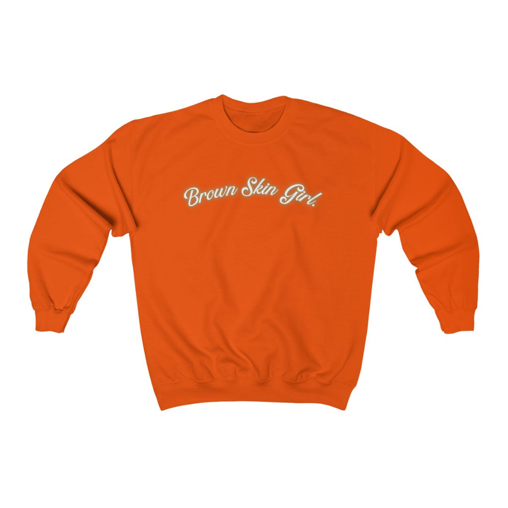 Brown Skin Girl Crewneck Sweatshirt
