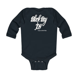 Black Boy Joy Infant Long Sleeve Onesie
