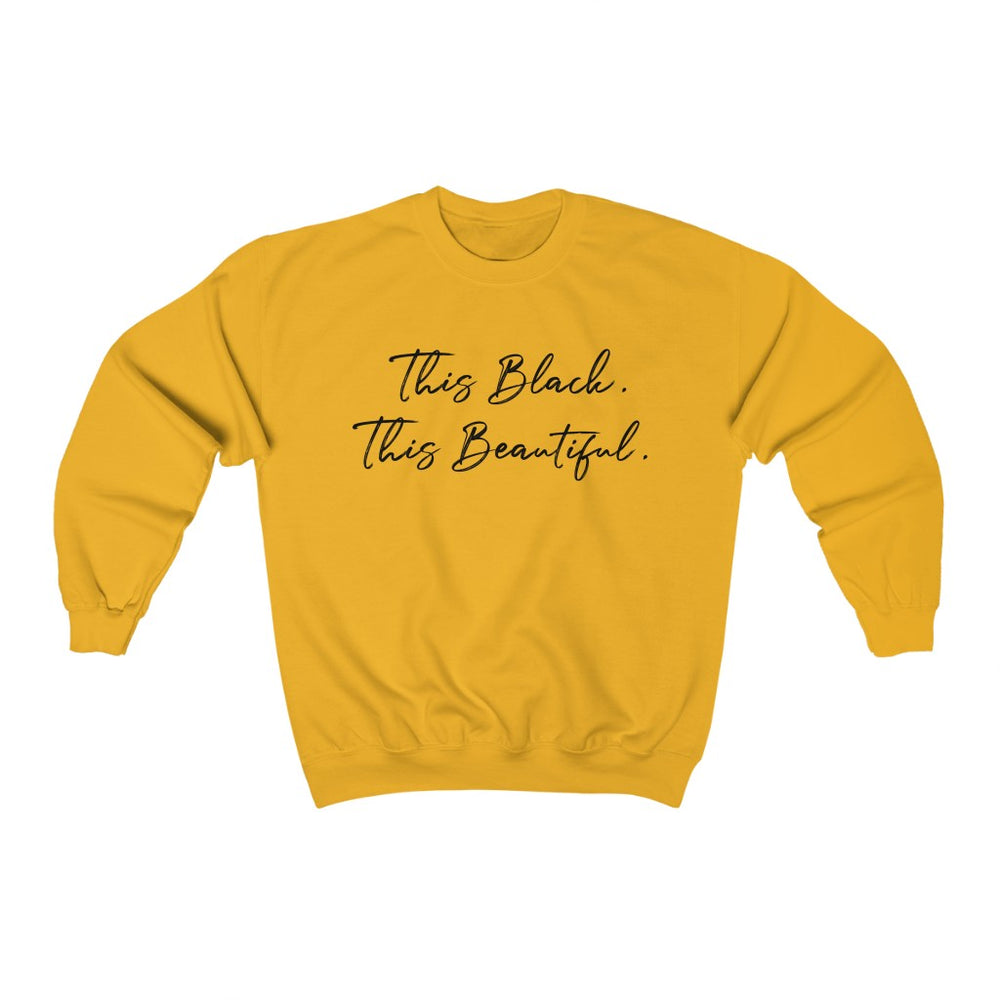 
            
                Load image into Gallery viewer, This Black. This Beautiful. Unisex Heavy Blend™ Crewneck Sweatshirt
            
        