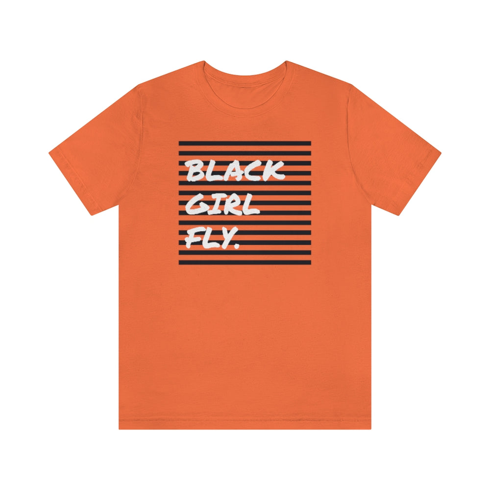 Black Girl Fly Unisex Short Sleeve Tee