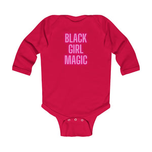 Black Girl Magic Infant Long Sleeve Onesie