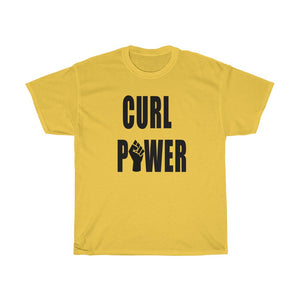 CURL POWER Unisex Heavy Cotton Tee