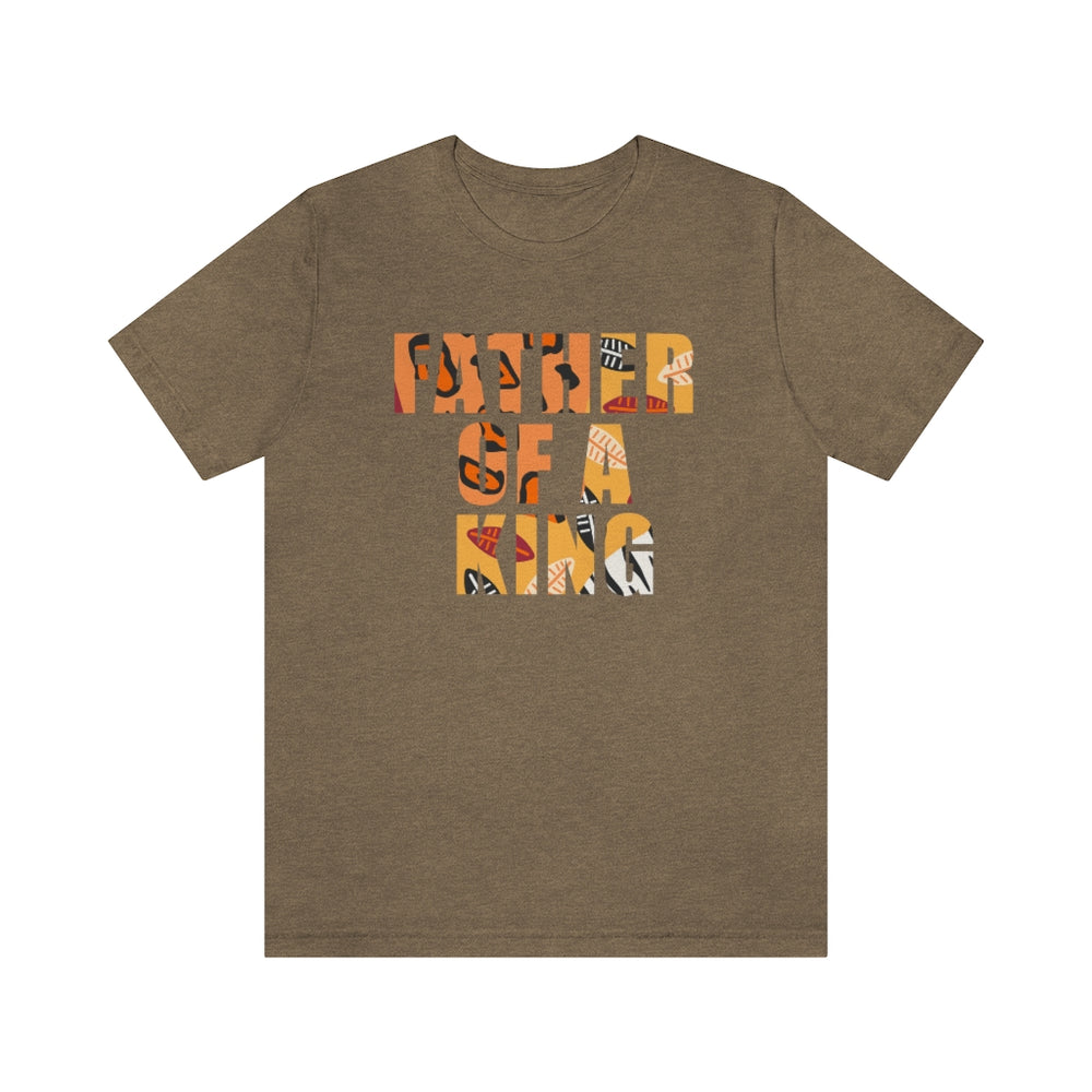 Father of a King Unisex Heavy Cotton Tee