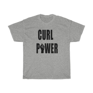 CURL POWER Unisex Heavy Cotton Tee