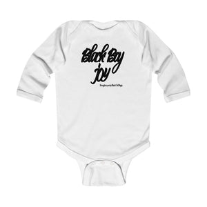 Black Boy Joy Infant Long Sleeve Onesie