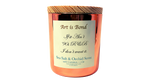 If it Aint '90s R&B I don't Want it - 12 OZ Sea Salt & Orchid Scented Soy Candle Paired with 18 Hour Playlist