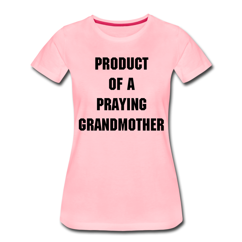 PRODUCT OF A PRAYING GRANDMOTHER - pink